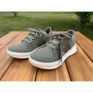 Sorel Out N About III Low Sneaker, Waterproof, Stone Green / Sea Salt, Size 8.5